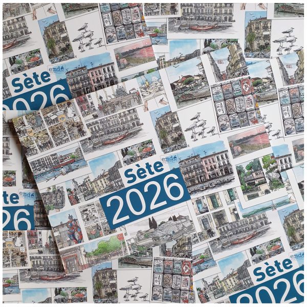 Calendrier 2026 Sète par emdé